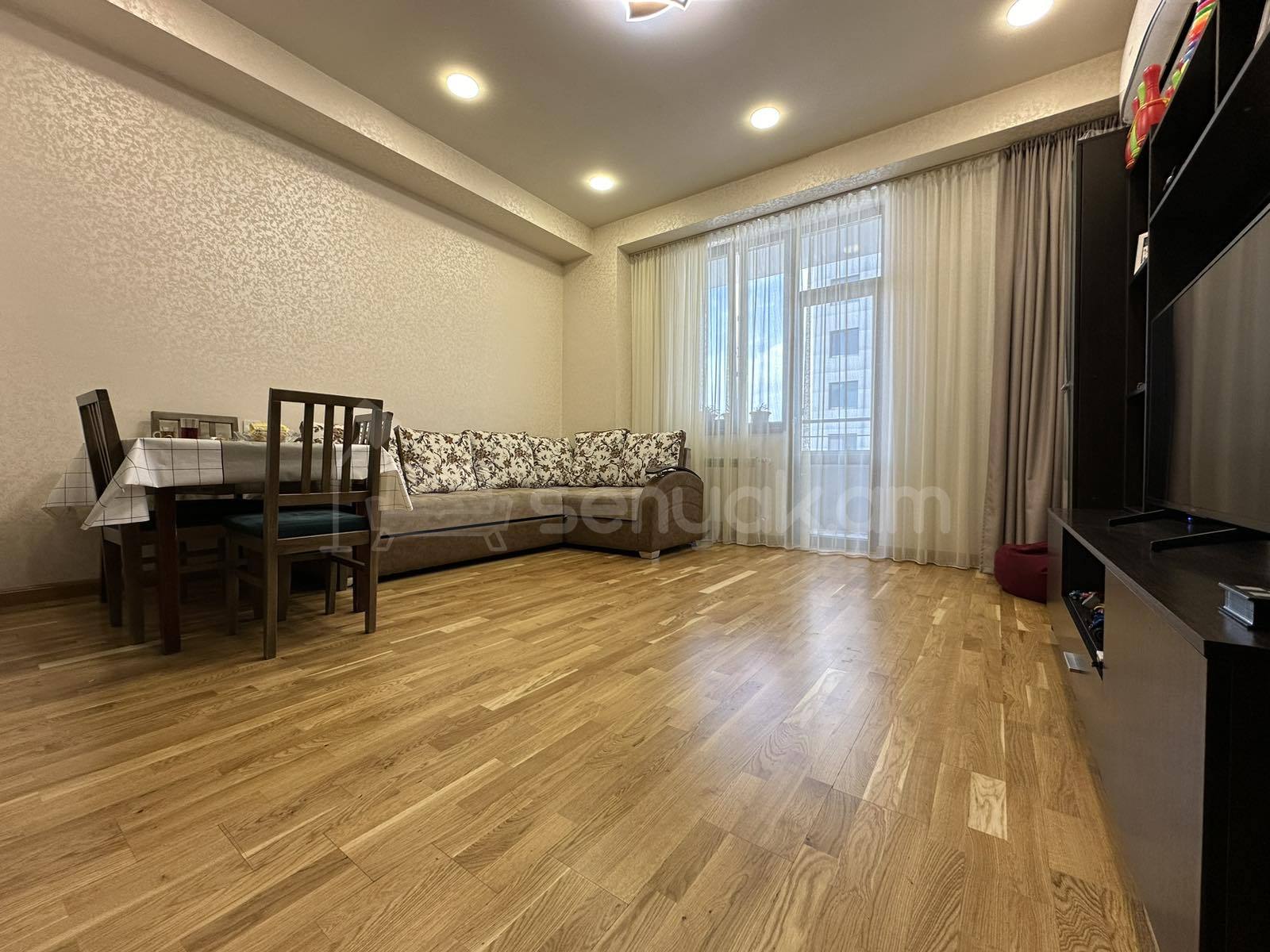 2 Սենյականոց Բնակարան Նորակառույցում, 60քմ, 6/15 հարկ, Կապիտալ Վերանորոգված
