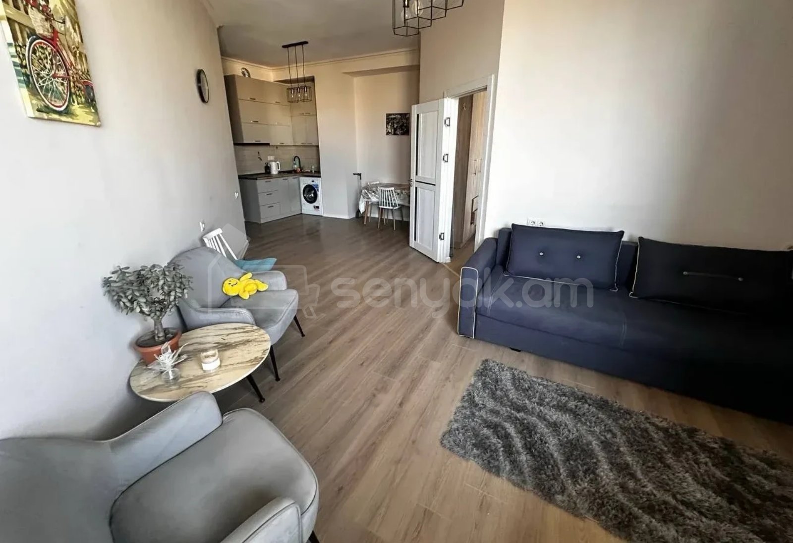 2 Սենյականոց Բնակարան Նորակառույցում, 55քմ, 14/16 հարկ, Կապիտալ Վերանորոգված, Կահավորված, Արևկող