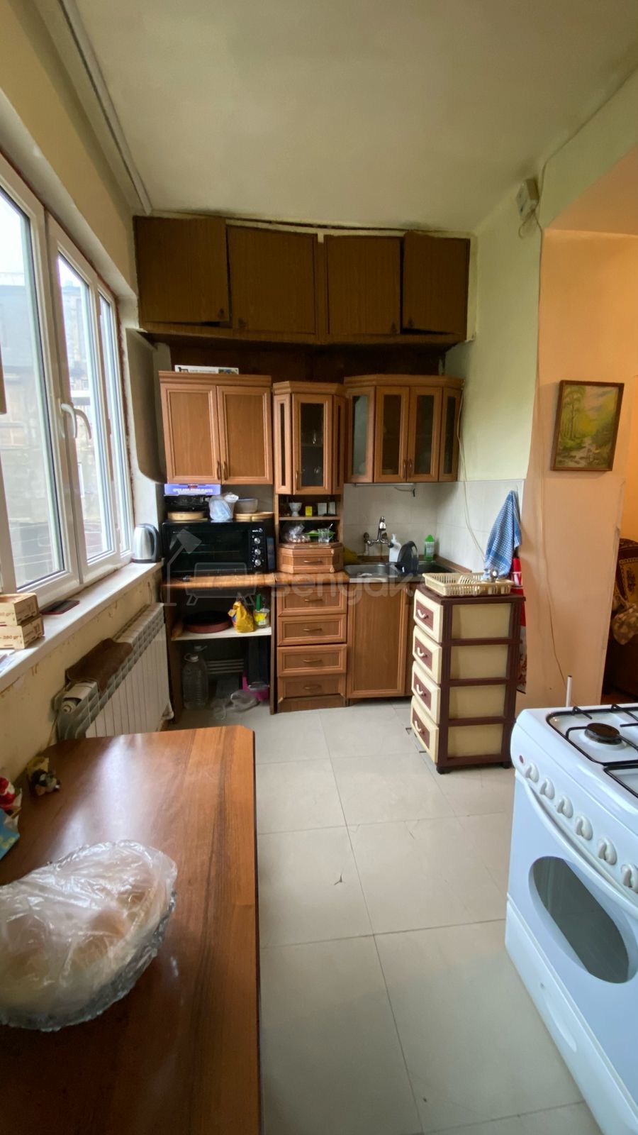 2 Սենյականոց Բնակարան Քարե Շենքում, 56քմ, 2/5 հարկ, Պետական Վիճակում