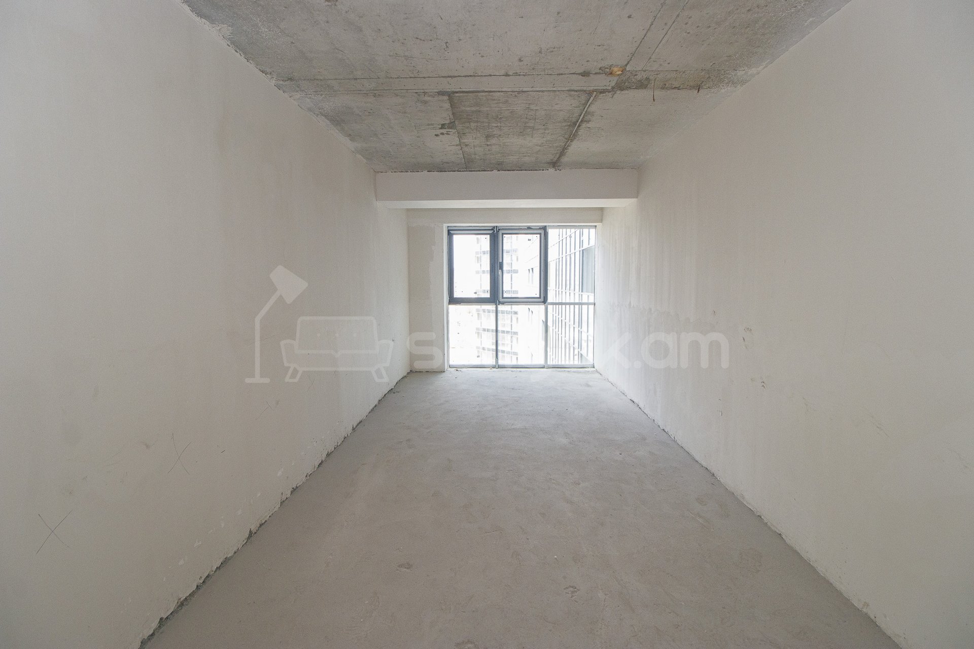 1 Սենյականոց Բնակարան Նորակառույցում, 45քմ, 12/16 հարկ, Զրոյական Վիճակում