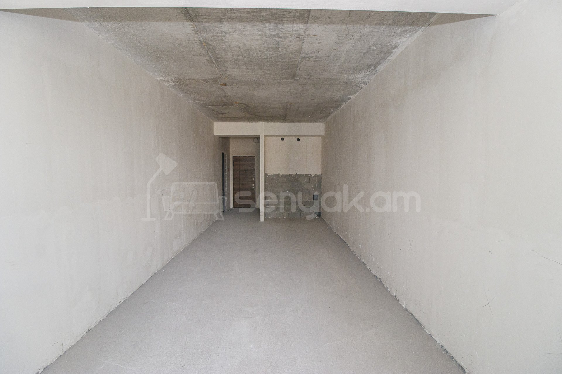 1 Սենյականոց Բնակարան Նորակառույցում, 45քմ, 12/16 հարկ, Զրոյական Վիճակում