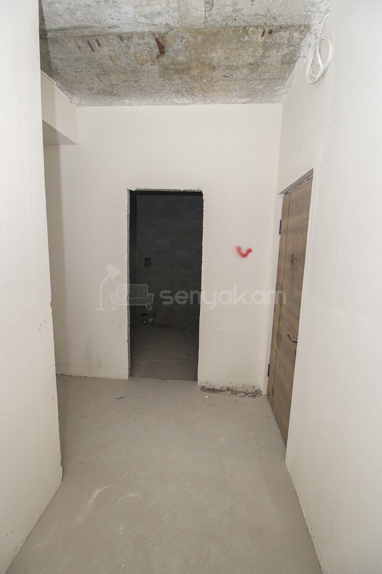 1 Սենյականոց Բնակարան Նորակառույցում, 45քմ, 12/16 հարկ, Զրոյական Վիճակում