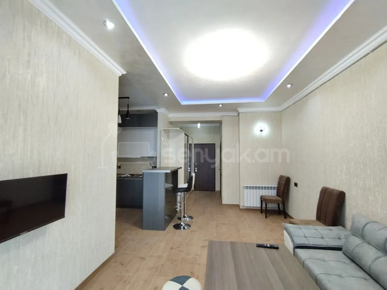 2 Սենյականոց Բնակարան Նորակառույցում, 52քմ, 9/18 հարկ, Կապիտալ Վերանորոգված, Կահավորված