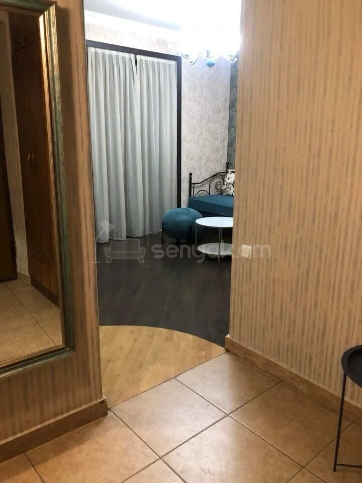 1 Սենյականոց Բնակարան Քարե Շենքում, 45քմ, 3/6 հարկ, Դիզայներական Վերանորոգված