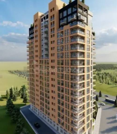 2 Սենյականոց Բնակարան Նորակառույցում, 57քմ, 11/19 հարկ, Զրոյական Վիճակում