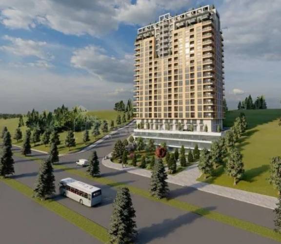 2 Սենյականոց Բնակարան Նորակառույցում, 57քմ, 11/19 հարկ, Զրոյական Վիճակում