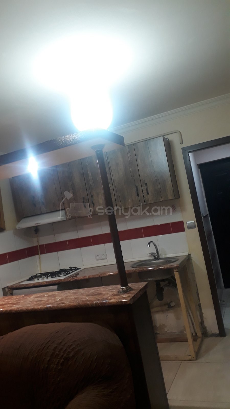 2 Սենյականոց Բնակարան Քարե Շենքում, 52քմ, 1/1 հարկ, Կապիտալ Վերանորոգված, Կահավորված