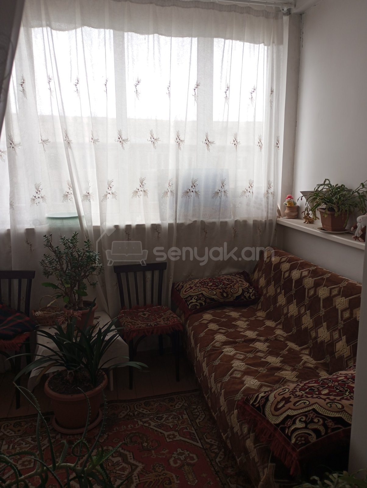 2 Սենյականոց Բնակարան Քարե Շենքում, 56քմ, 4/5 հարկ, Նորմալ Վիճակում