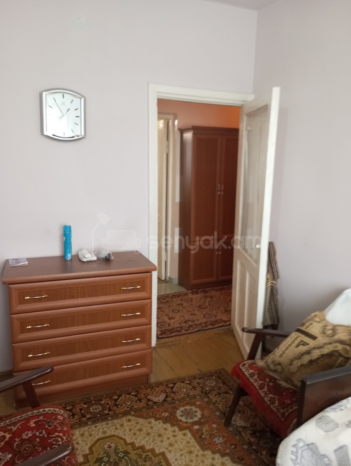 2 Սենյականոց Բնակարան Քարե Շենքում, 56քմ, 4/5 հարկ, Նորմալ Վիճակում