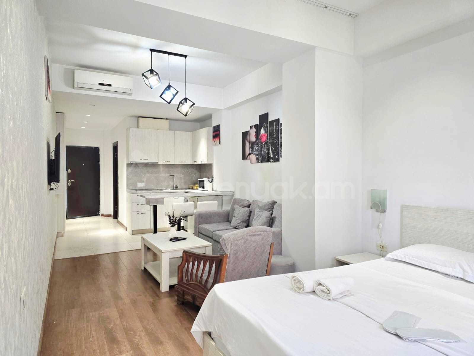 1 Սենյականոց Բնակարան Նորակառույցում, 32քմ, 4/16 հարկ, Դիզայներական Վերանորոգված