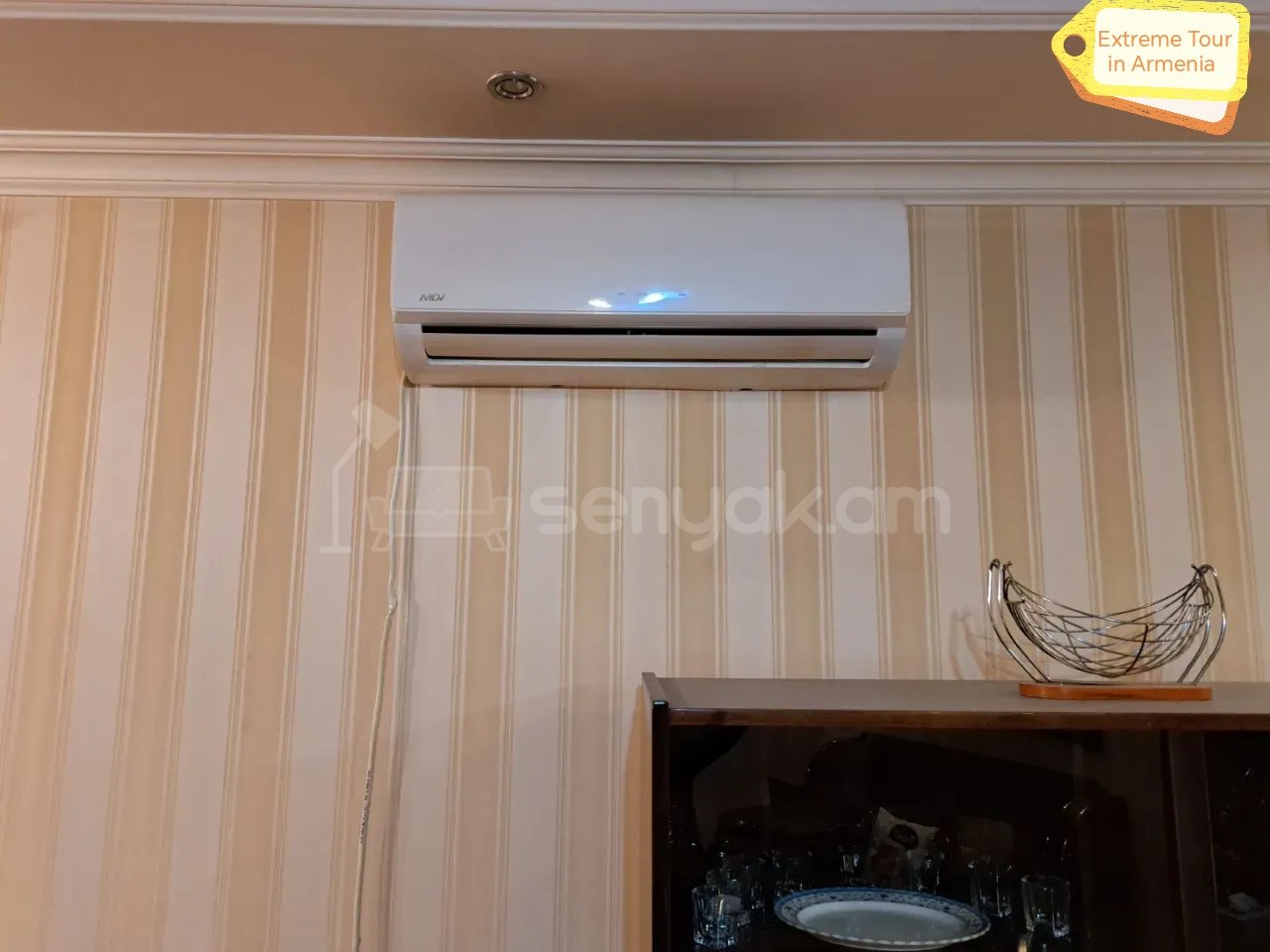 2 Սենյականոց Բնակարան Քարե Շենքում, 41քմ, 1/5 հարկ, Դիզայներական Վերանորոգված, Կահավորված, Արևկող