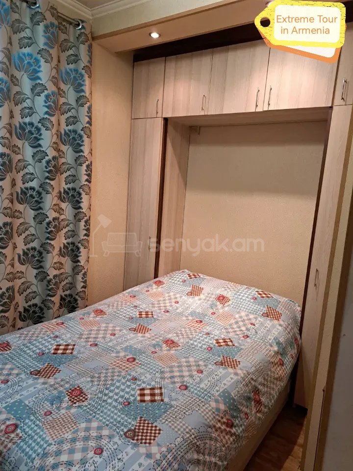 2 Սենյականոց Բնակարան Քարե Շենքում, 41քմ, 1/5 հարկ, Դիզայներական Վերանորոգված, Կահավորված, Արևկող