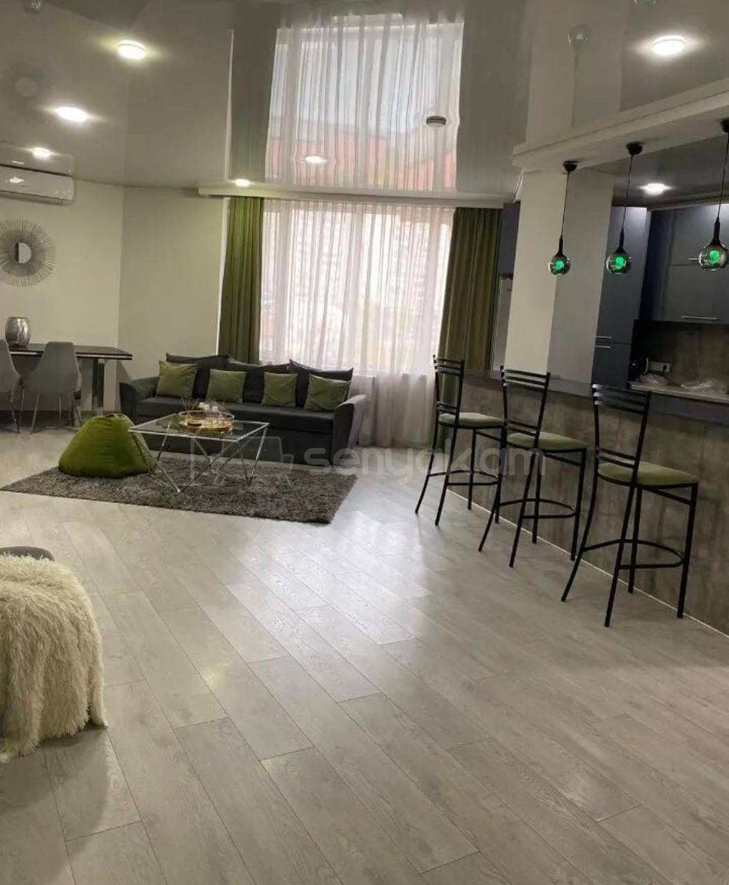 3 Սենյականոց Բնակարան Նորակառույցում, 67քմ, 7/12 հարկ, Կապիտալ Վերանորոգված