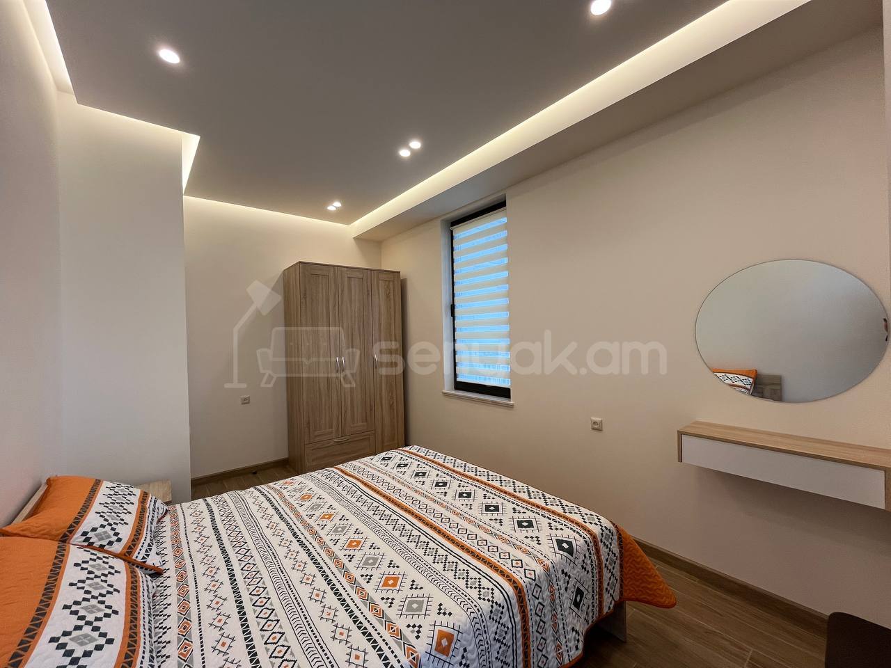 2 Սենյականոց Բնակարան Նորակառույցում, 55քմ, 7/16 հարկ, Կապիտալ Վերանորոգված, Կահավորված