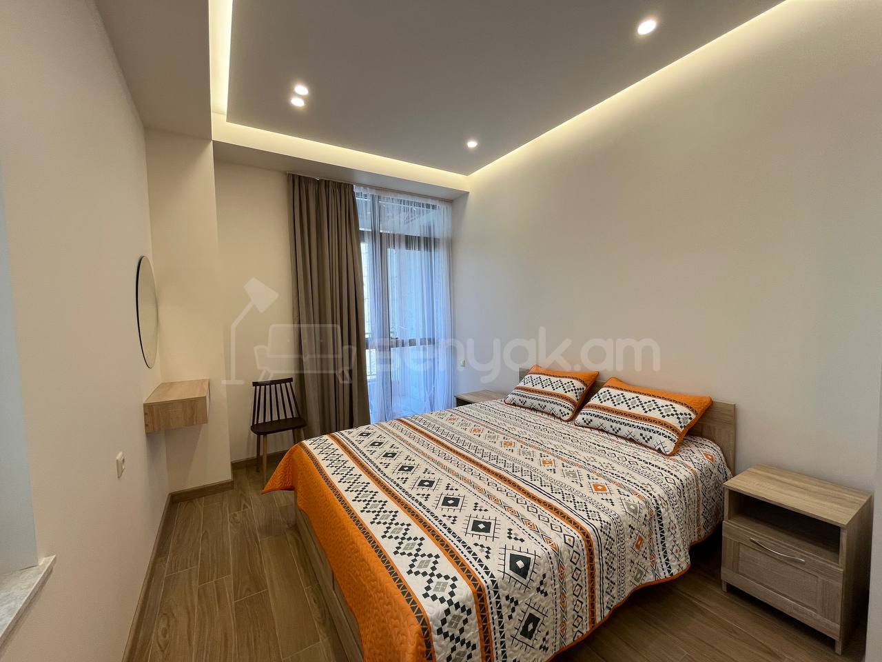 2 Սենյականոց Բնակարան Նորակառույցում, 55քմ, 7/16 հարկ, Կապիտալ Վերանորոգված, Կահավորված
