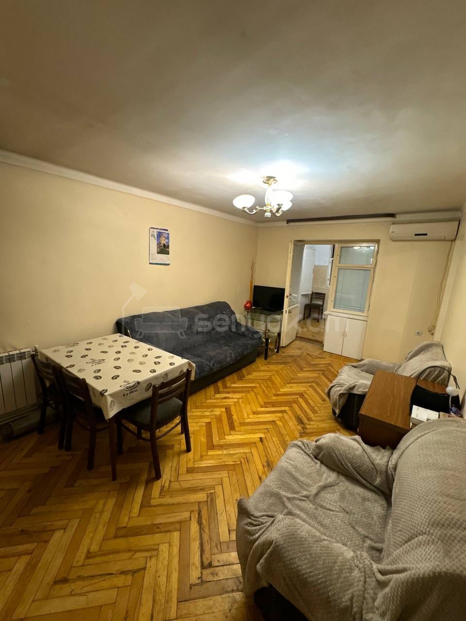 2 Սենյականոց Բնակարան Քարե Շենքում, 54քմ, 5/5 հարկ, Նորմալ Վիճակում