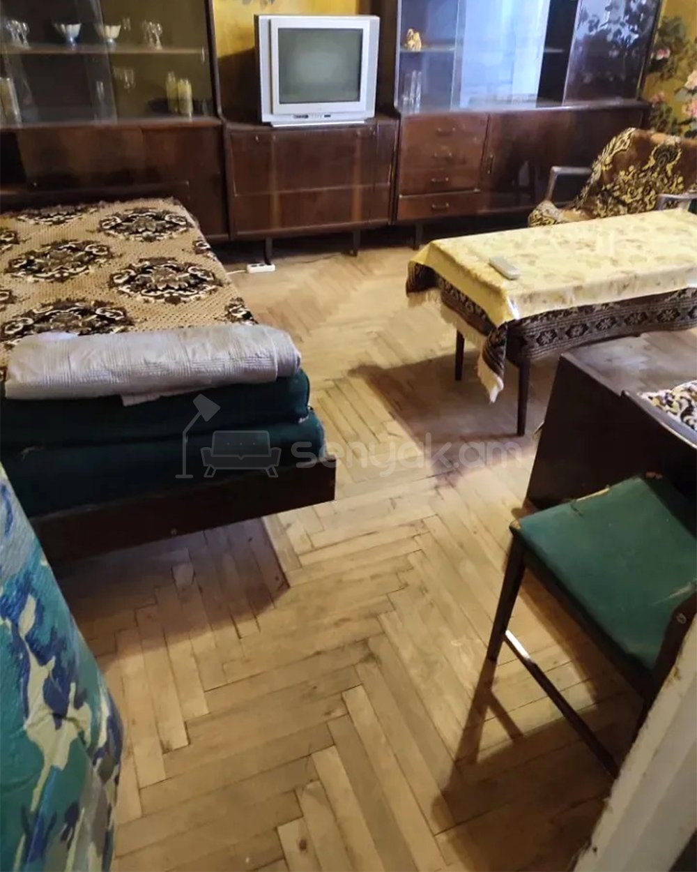 2 Սենյականոց Բնակարան, 62քմ, 9/9 հարկ, Պետական Վիճակում