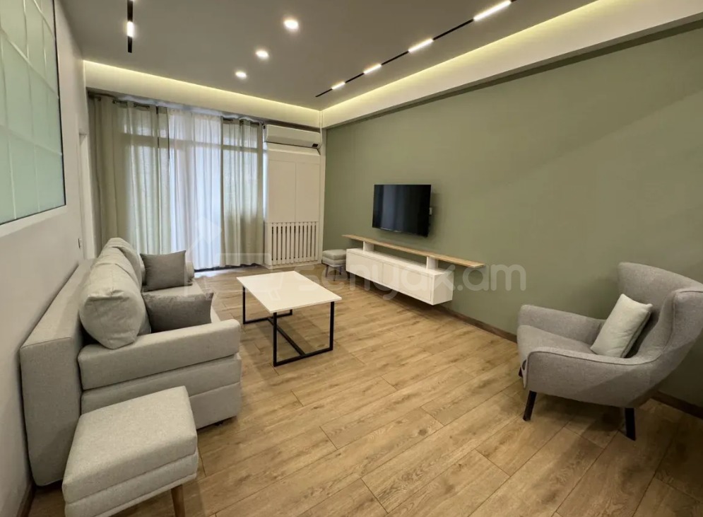 3 Սենյականոց Բնակարան Նորակառույցում, 74քմ, 12/18 հարկ, Դիզայներական Վերանորոգված