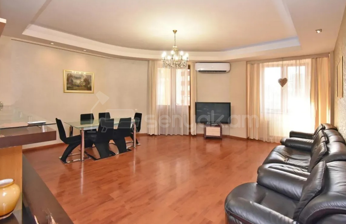 3 Սենյականոց Բնակարան Նորակառույցում, 138քմ, 9/13 հարկ, Դիզայներական Վերանորոգված