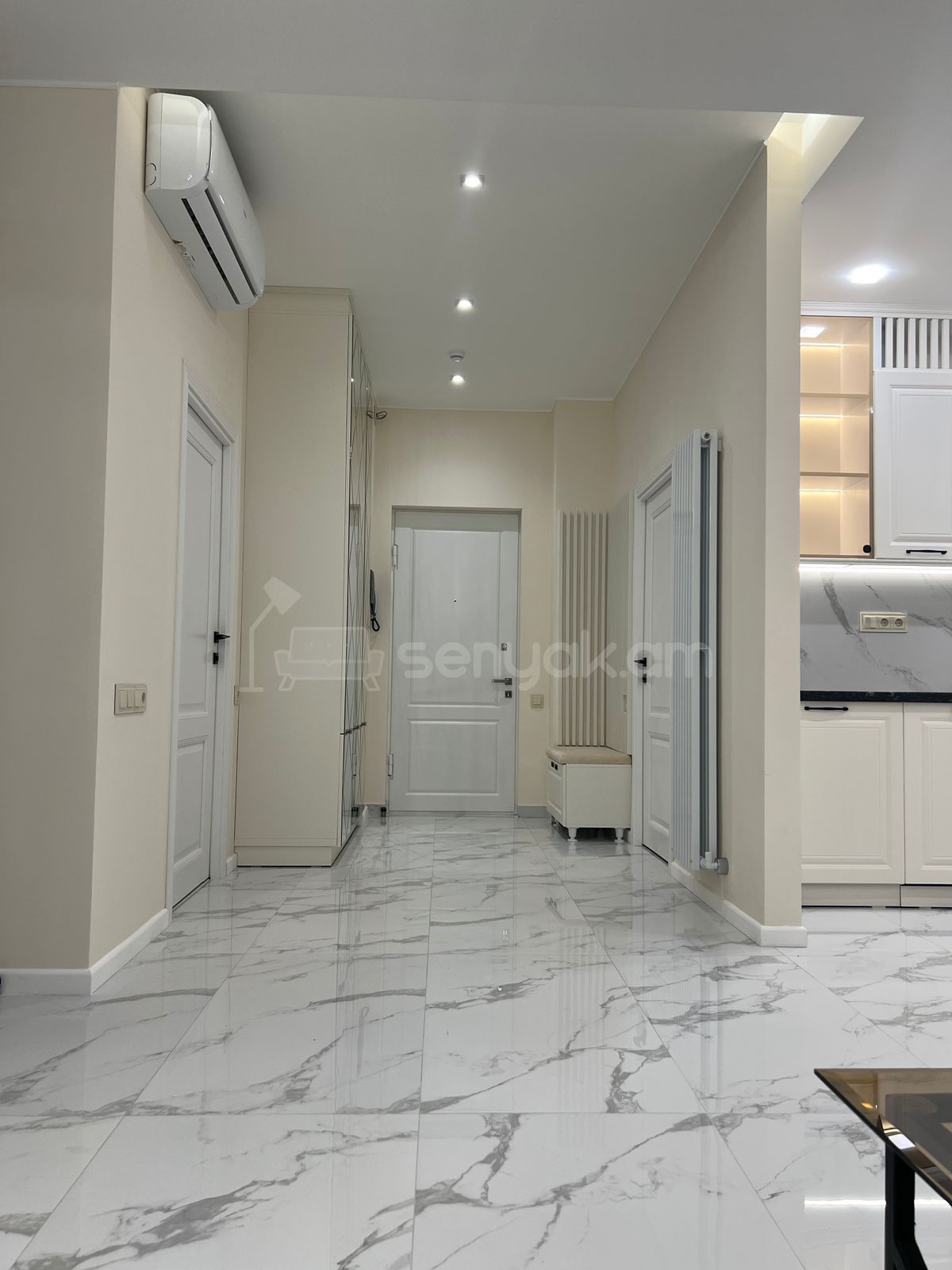 2 Սենյականոց Բնակարան Նորակառույցում, 57քմ, 11/16 հարկ, Դիզայներական Վերանորոգված