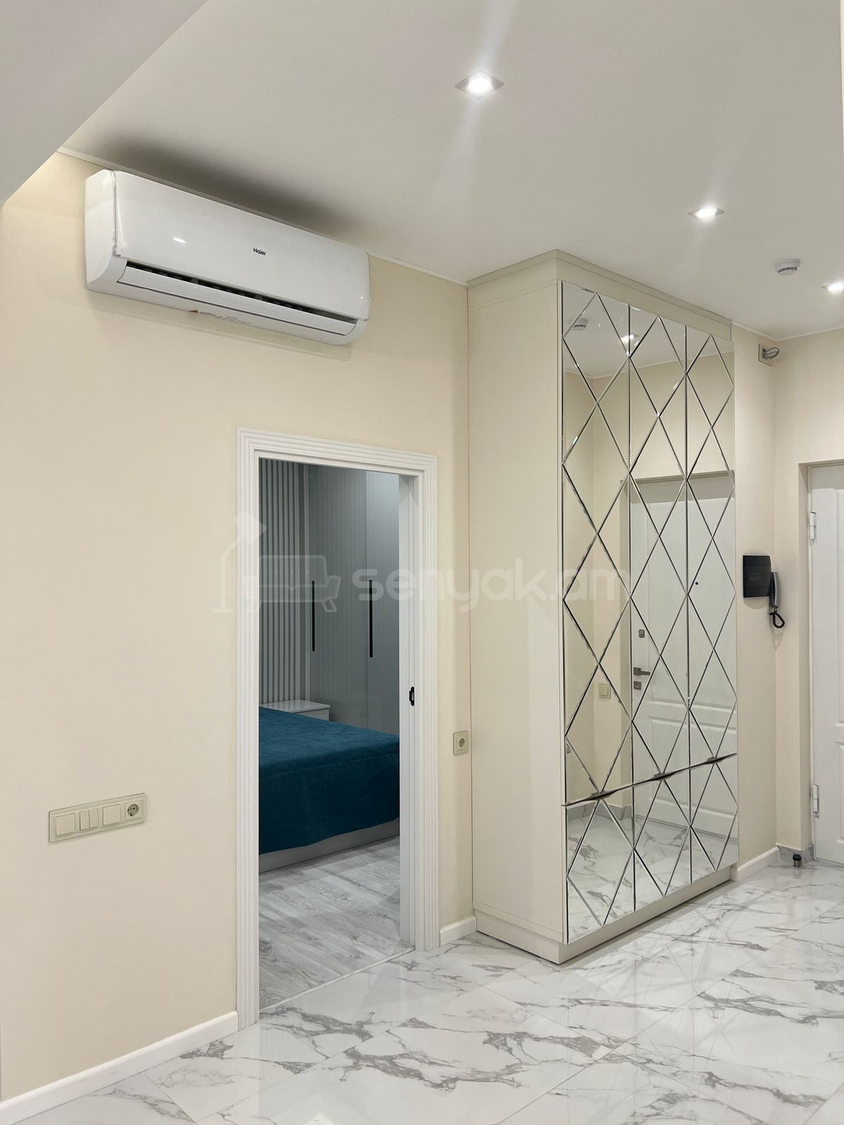 2 Սենյականոց Բնակարան Նորակառույցում, 57քմ, 11/16 հարկ, Դիզայներական Վերանորոգված