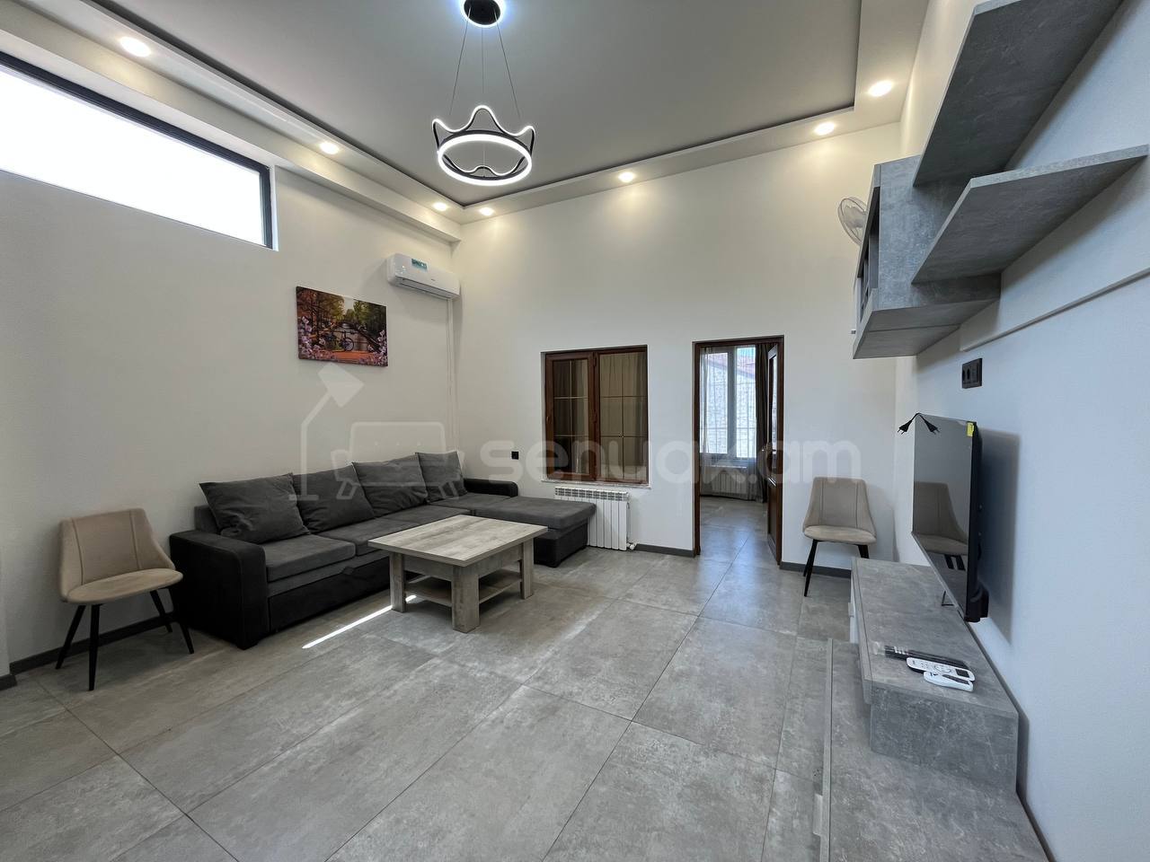 2 Սենյականոց Բնակարան Նորակառույցում, 50քմ, 2/3 հարկ, Կապիտալ Վերանորոգված, Կահավորված