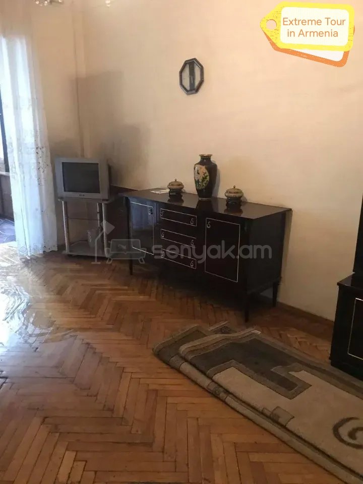 2 Սենյականոց Բնակարան Քարե Շենքում, 52քմ, 2/6 հարկ, Նորմալ Վիճակում, Կահավորված, Արևկող