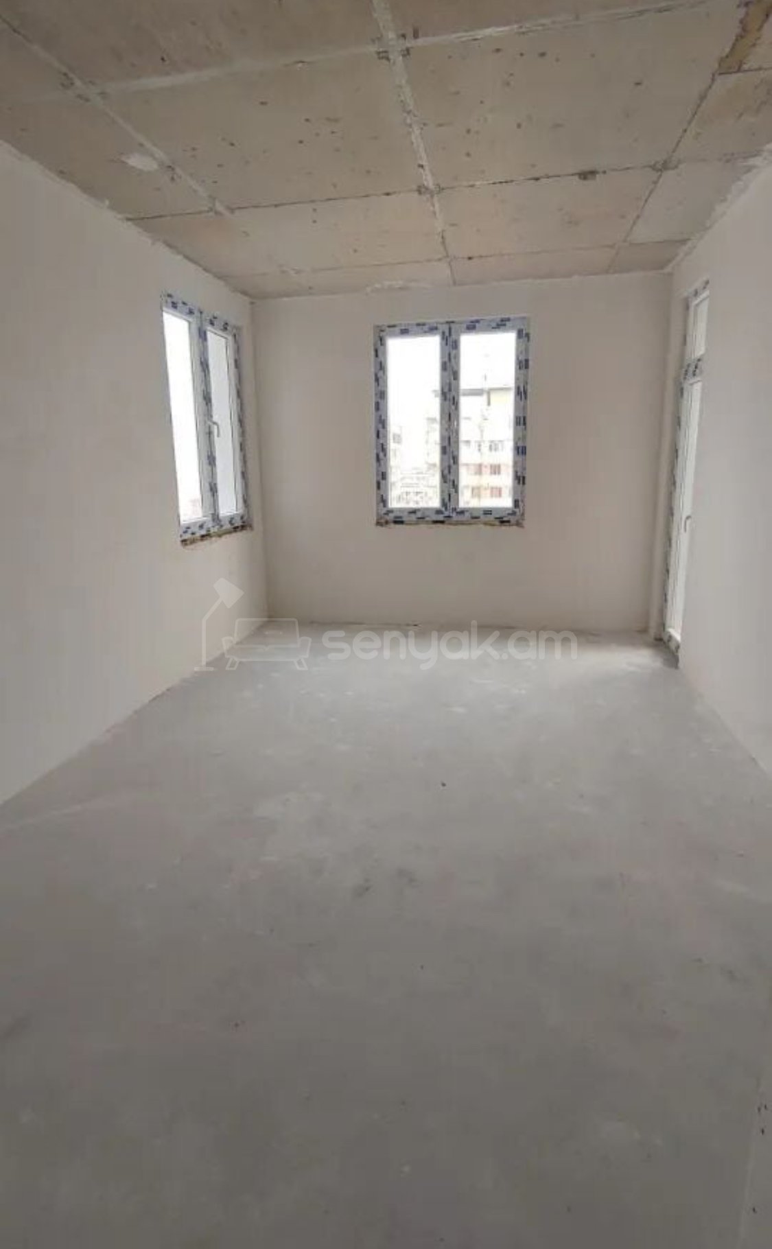 2 Սենյականոց Բնակարան Նորակառույցում, 55քմ, 11/12 հարկ, Զրոյական Վիճակում