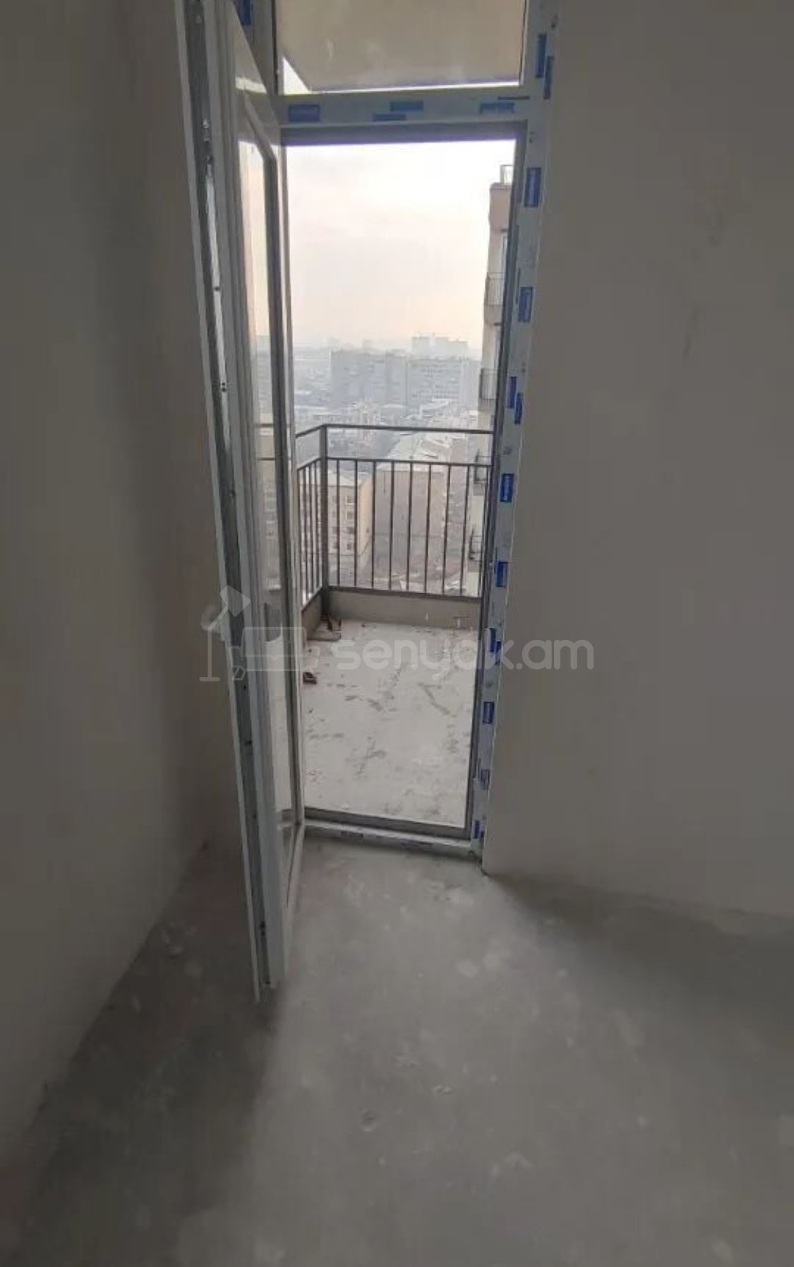 2 Սենյականոց Բնակարան Նորակառույցում, 55քմ, 11/12 հարկ, Զրոյական Վիճակում