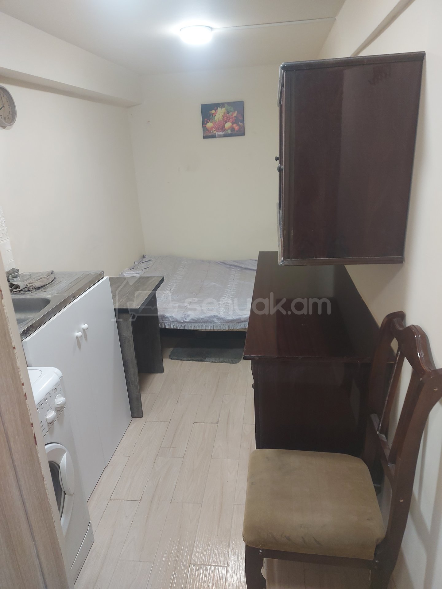 1 Սենյականոց Բնակարան, 12քմ, 1/1 հարկ, Նորմալ Վիճակում