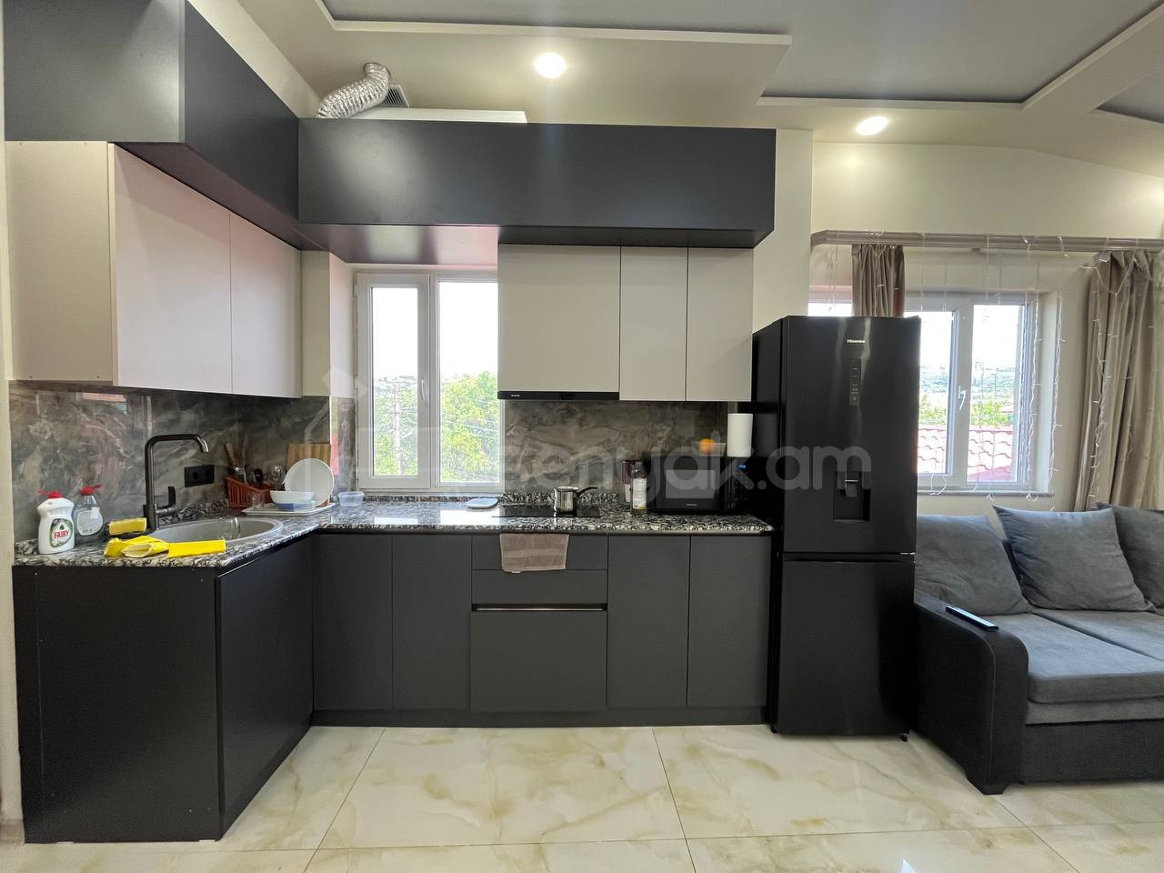 2 Սենյականոց Բնակարան Նորակառույցում, 50քմ, 3/3 հարկ, Կապիտալ Վերանորոգված, Կահավորված