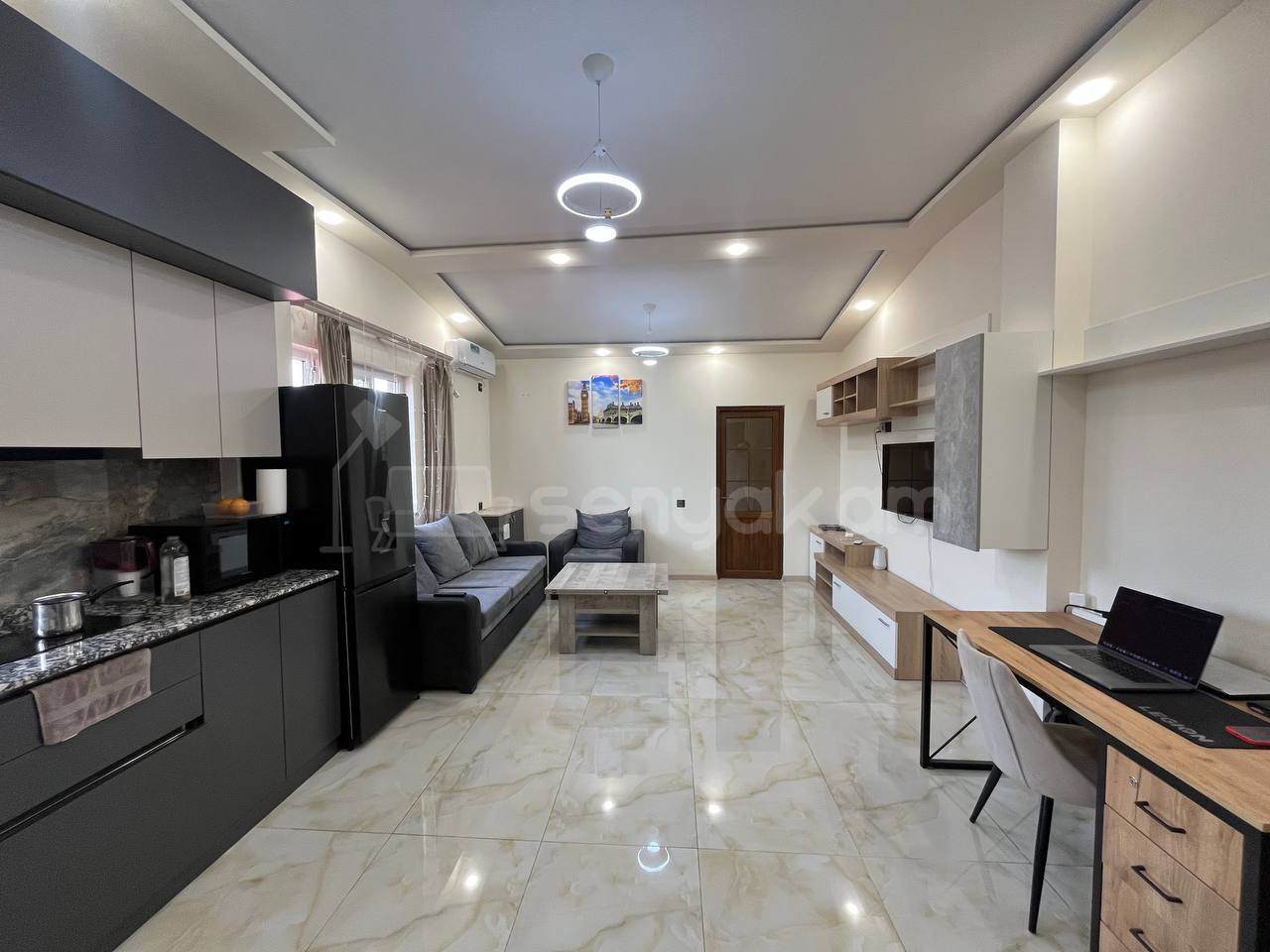 2 Սենյականոց Բնակարան Նորակառույցում, 50քմ, 3/3 հարկ, Կապիտալ Վերանորոգված, Կահավորված