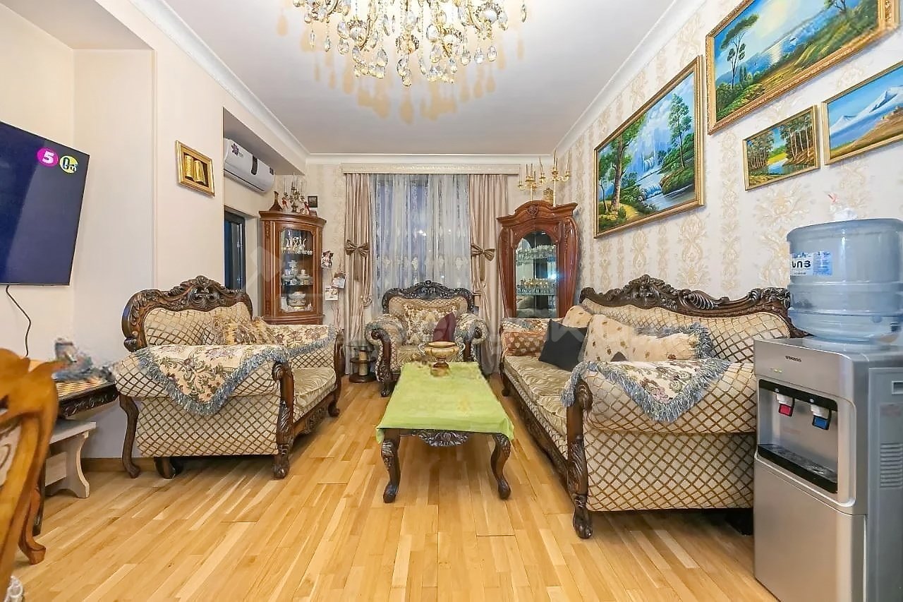 3 Սենյականոց Բնակարան Նորակառույցում, 90քմ, 11/15 հարկ, Կապիտալ Վերանորոգված