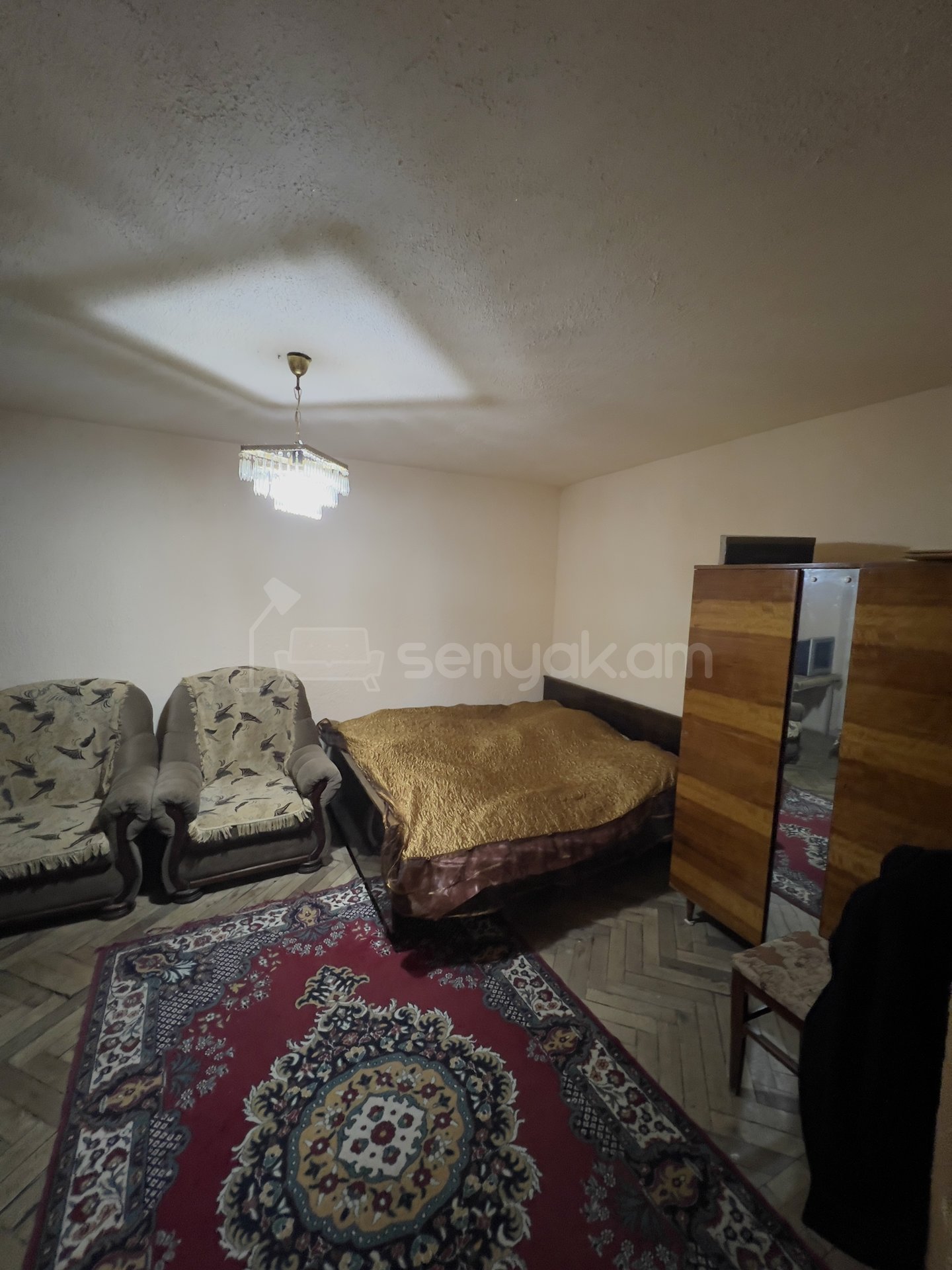 1 Սենյականոց Բնակարան, 35քմ, 5/5 հարկ, Պետական Վիճակում