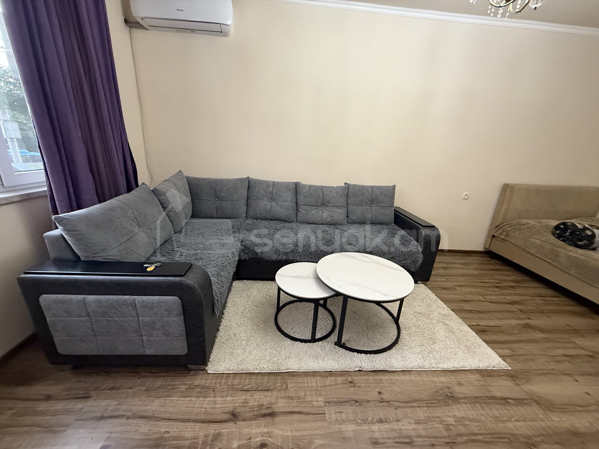 1 Սենյականոց Բնակարան, 40քմ, 2/11 հարկ, Կապիտալ Վերանորոգված, Կահավորված, Արևկող