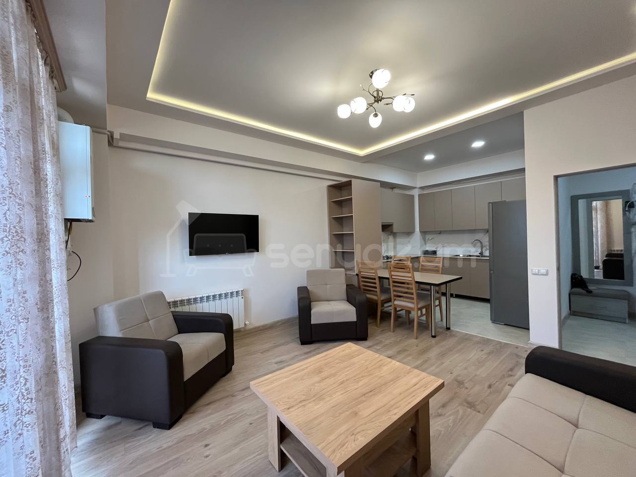 3 Սենյականոց Բնակարան Նորակառույցում, 74քմ, 8/15 հարկ, Կապիտալ Վերանորոգված, Կահավորված, Արևկող
