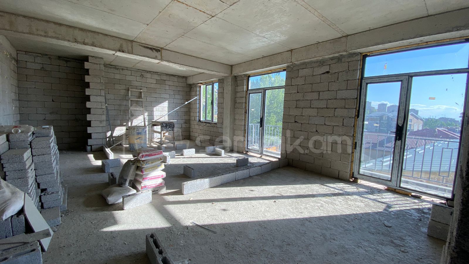 2 Սենյականոց Բնակարան Նորակառույցում, 60քմ, 4/7 հարկ, Զրոյական Վիճակում