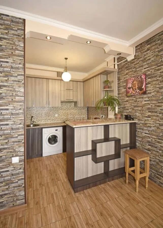 2 Սենյականոց Բնակարան Քարե Շենքում, 45քմ, 7/8 հարկ, Կապիտալ Վերանորոգված, Կահավորված