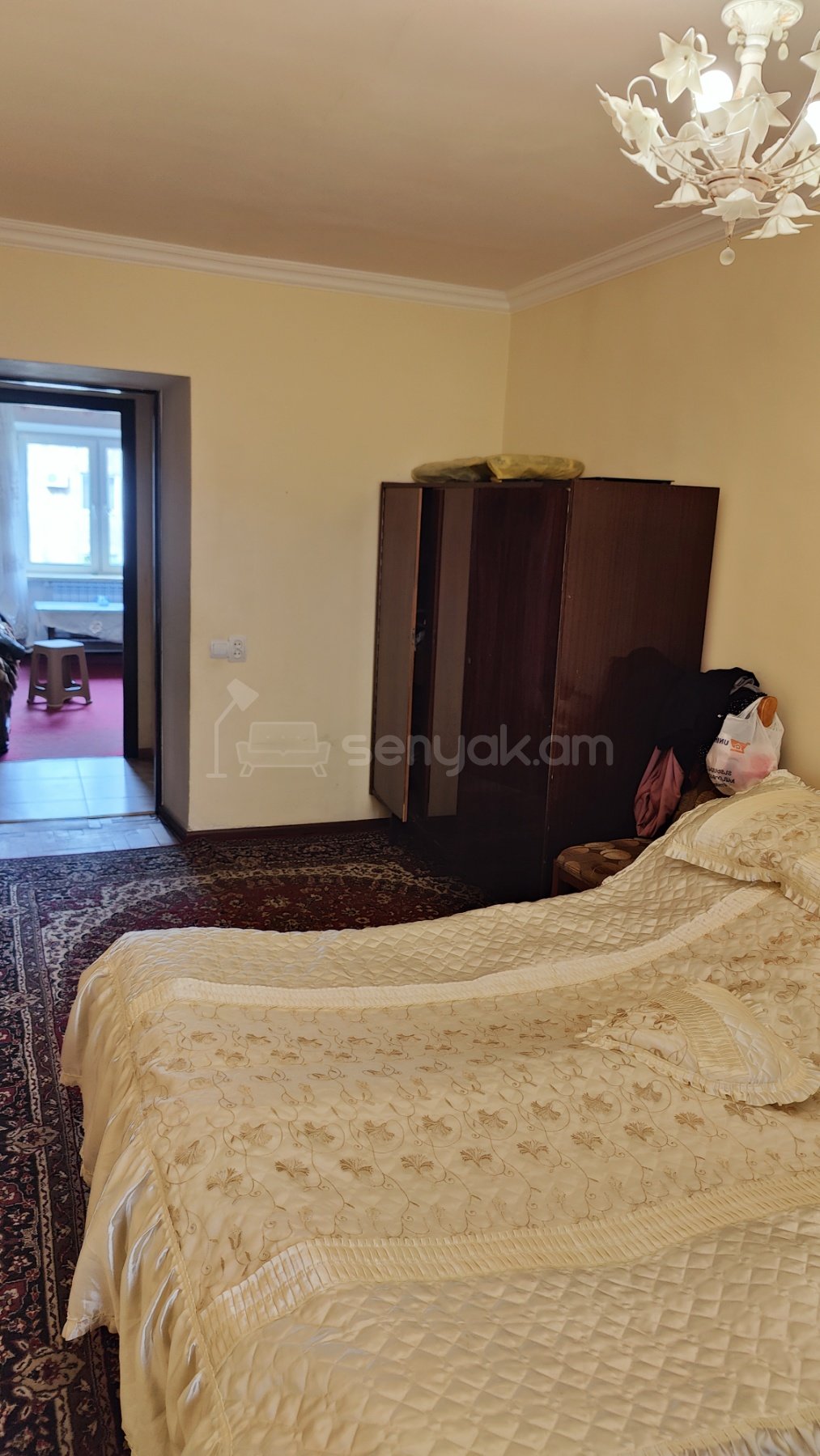 2 Սենյականոց Բնակարան Քարե Շենքում, 88քմ, 5/5 հարկ, Կապիտալ Վերանորոգված