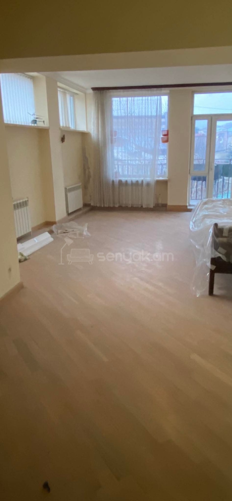 1 Սենյականոց Բնակարան Նորակառույցում, 47քմ, 2/4 հարկ, Կոսմետիկ Վերանորոգված