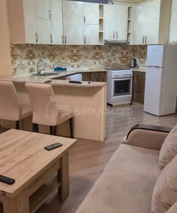 2 Սենյականոց Բնակարան Նորակառույց Քարե Շենքում, 50քմ, 8/12 հարկ, Կապիտալ Վերանորոգված, Կահավորված, Արևկող