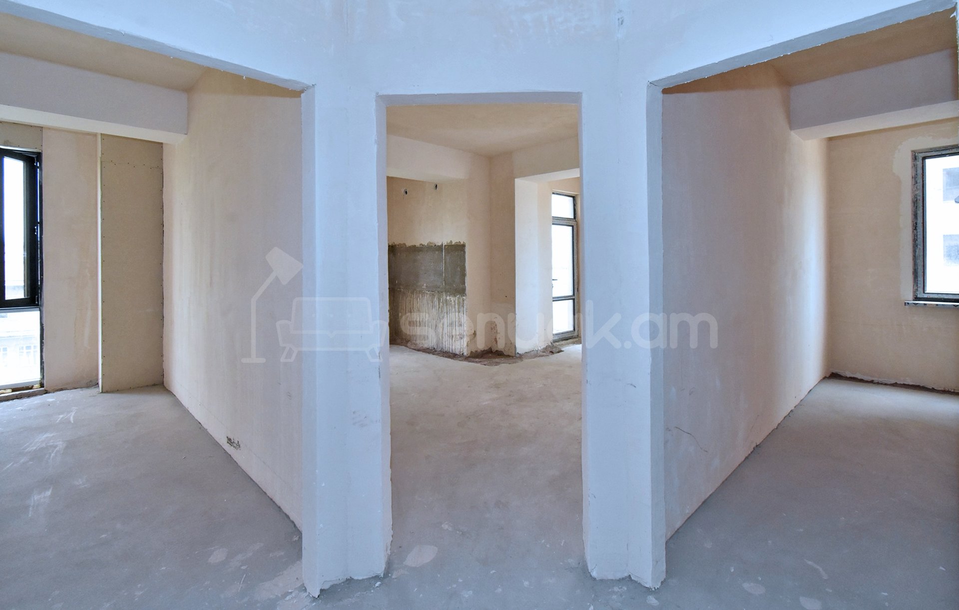 4 Սենյականոց Բնակարան Նորակառույցում, 109քմ, 5/14 հարկ, Զրոյական Վիճակում