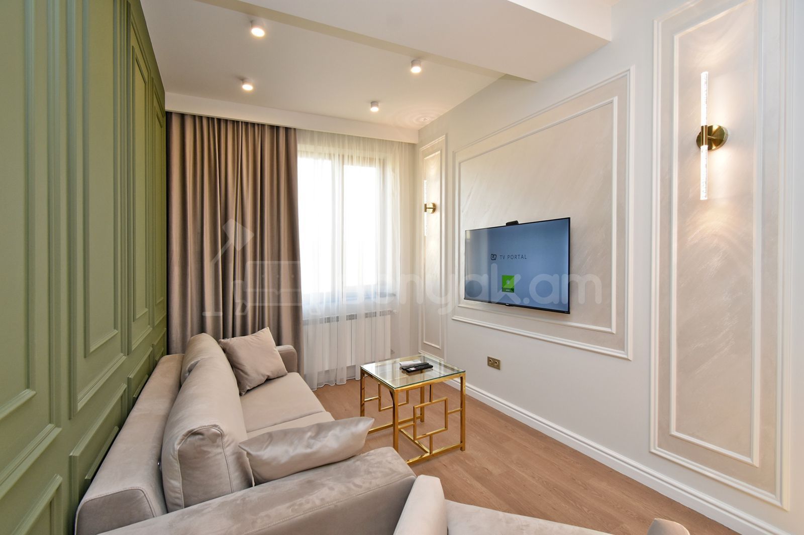 2 Սենյականոց Բնակարան Նորակառույցում, 55քմ, 8/12 հարկ, Դիզայներական Վերանորոգված