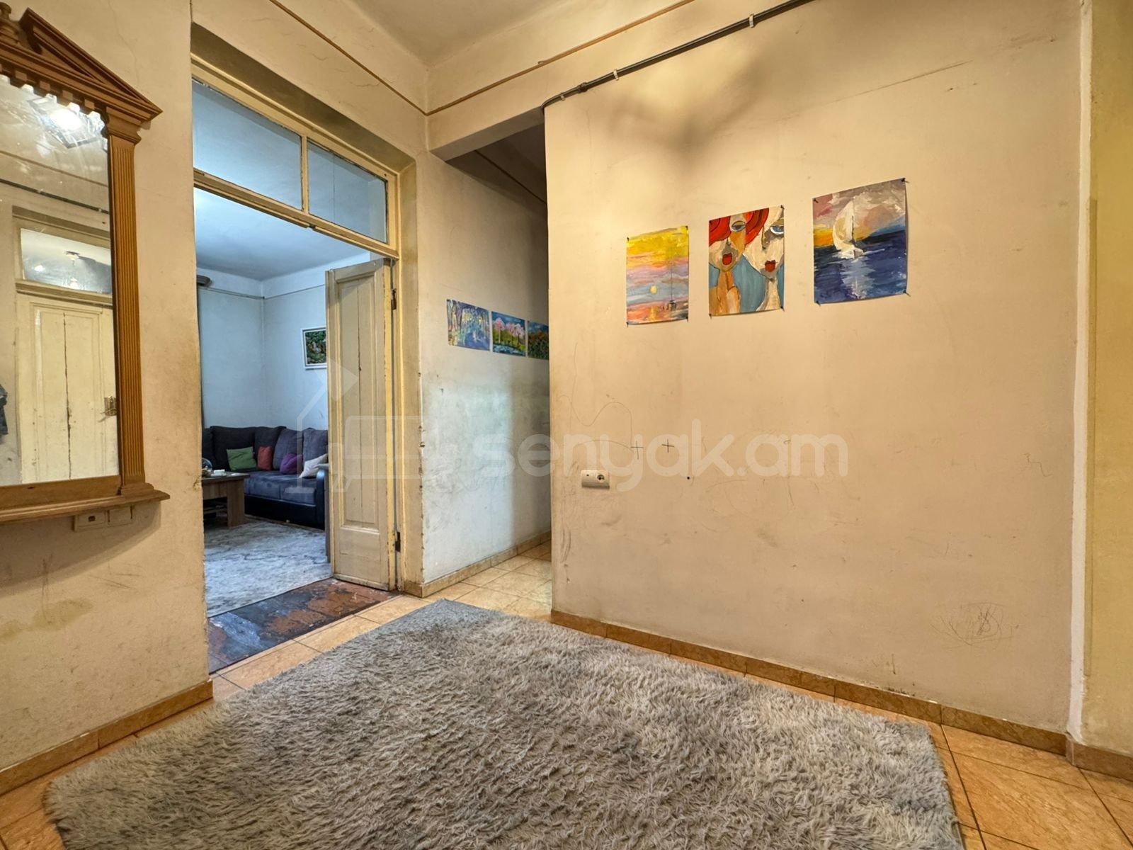 3 Սենյականոց Բնակարան Քարե Շենքում, 81քմ, 3/4 հարկ, Նորմալ Վիճակում