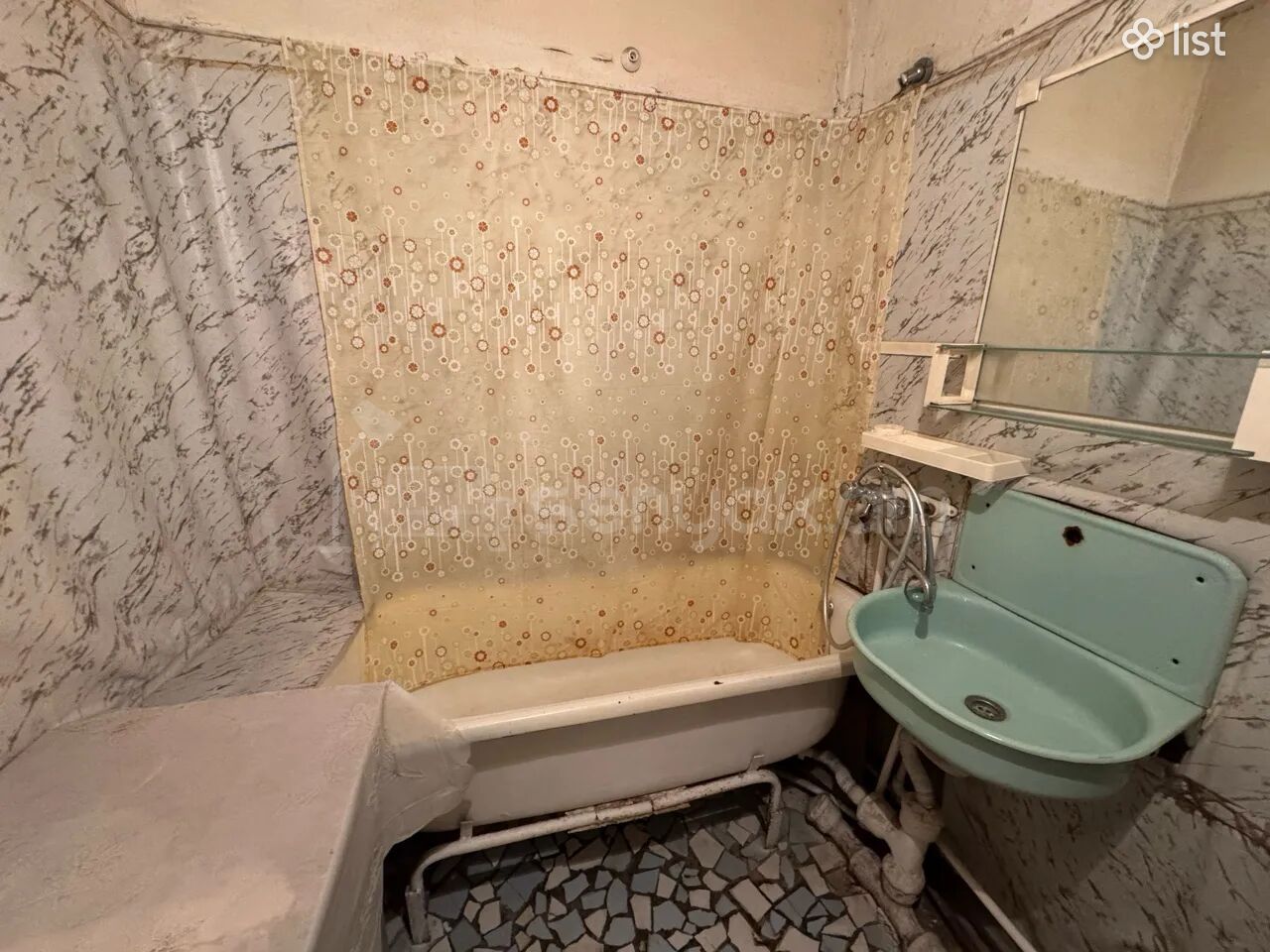 2 Սենյականոց Բնակարան, 51քմ, 4/9 հարկ, Պետական Վիճակում