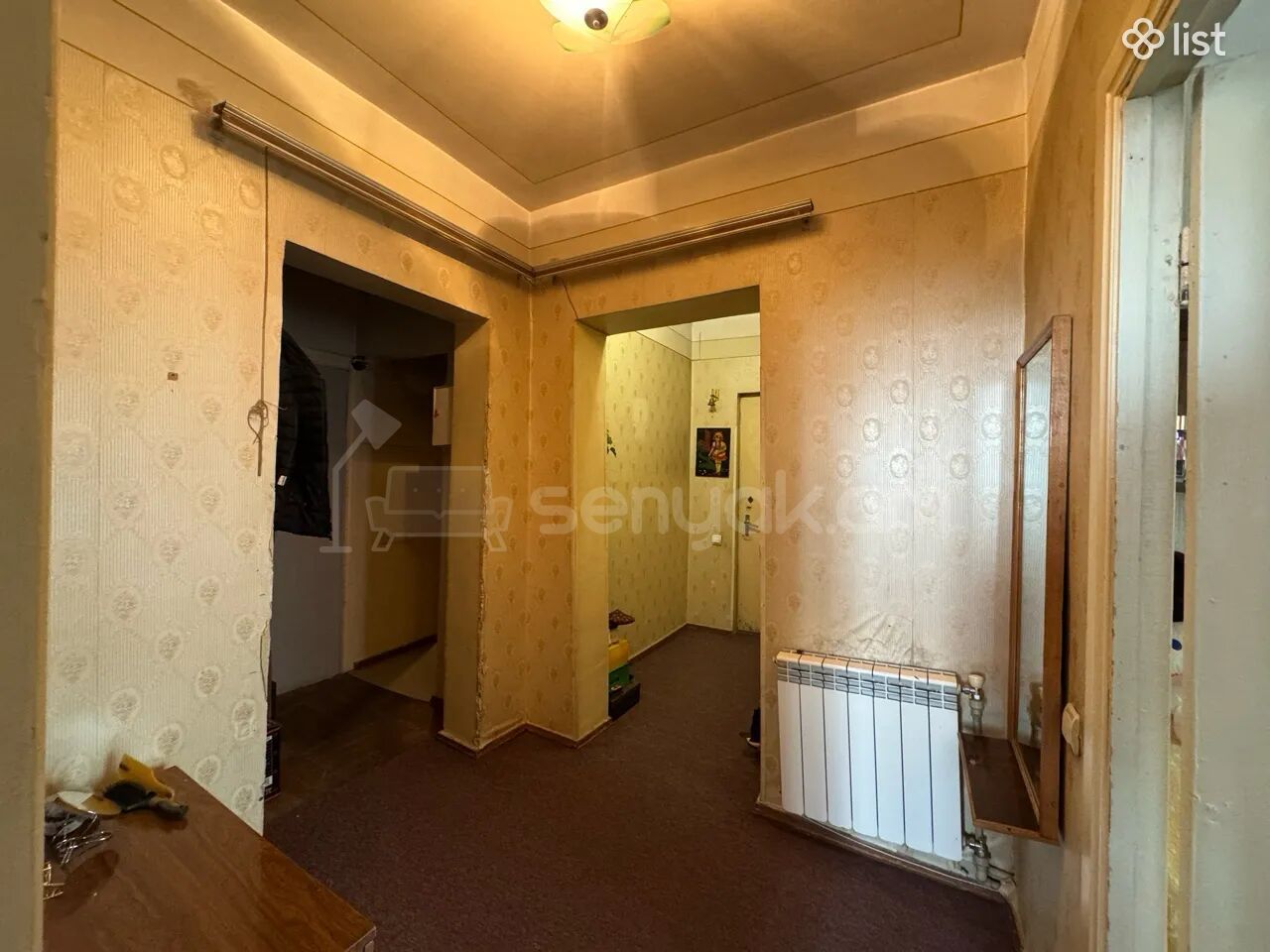 2 Սենյականոց Բնակարան, 51քմ, 4/9 հարկ, Պետական Վիճակում