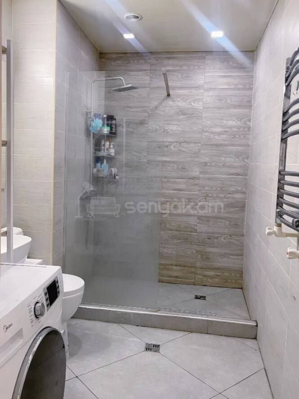 2 Սենյականոց Բնակարան Նորակառույցում, 45քմ, 4/12 հարկ, Կապիտալ Վերանորոգված