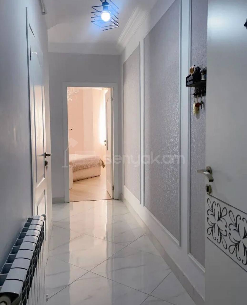 2 Սենյականոց Բնակարան Նորակառույցում, 45քմ, 4/12 հարկ, Կապիտալ Վերանորոգված