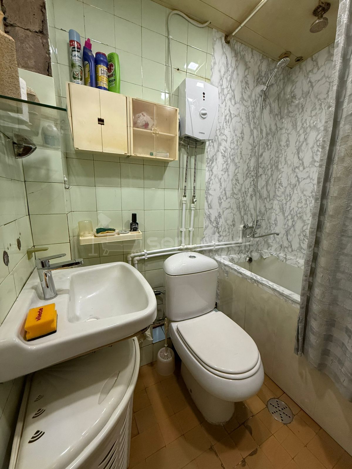 2 Սենյականոց Բնակարան Քարե Շենքում, 55քմ, 3/7 հարկ, Կապիտալ Վերանորոգված, Կահավորված, Արևկող