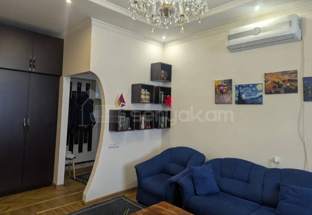 2 Սենյականոց Բնակարան Քարե Շենքում, 57քմ, 2/4 հարկ, Դիզայներական Վերանորոգված, Կահավորված, Արևկող